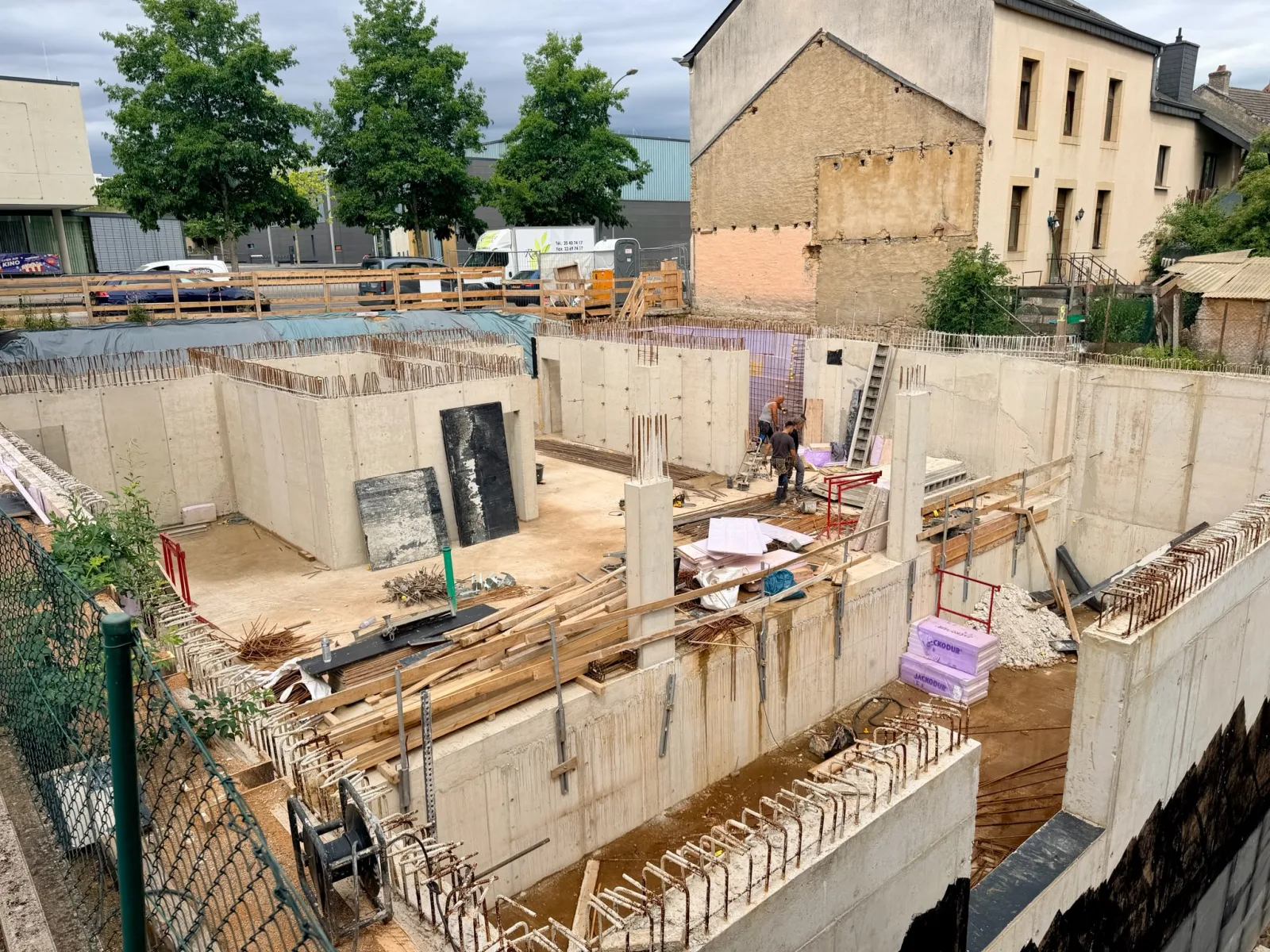 Current Construction Project Progress 1