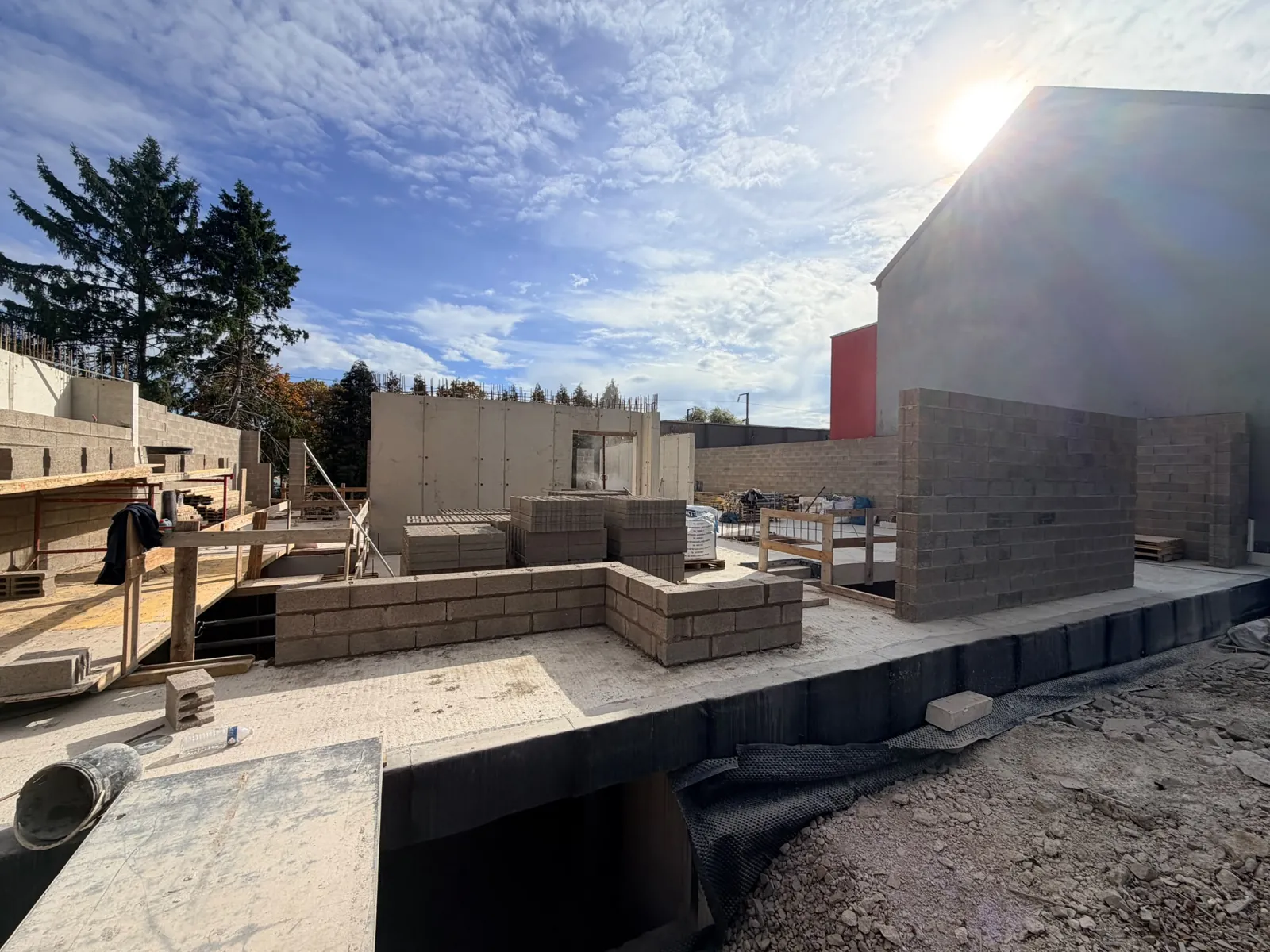 Aktueller Bauprojekt Fortschritt 2